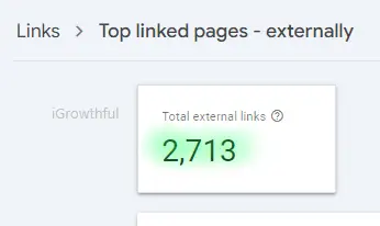 search console backlinks