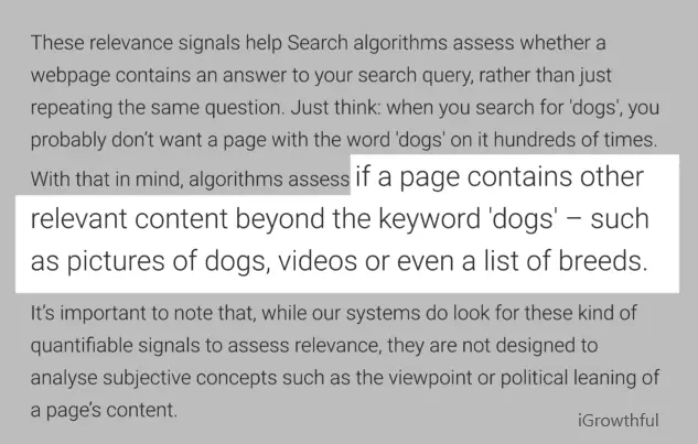 google how search works