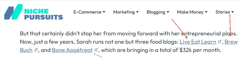 niche pursuit