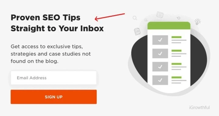 mailchimp landing page examples